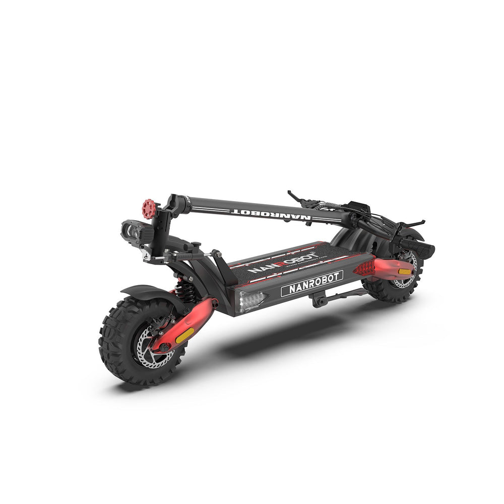 NANROBOT LS7+ 72V – sähköpotkulauta taitettuna