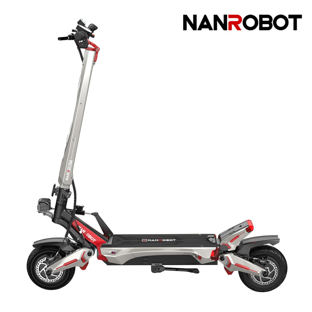 NANROBOT N6 72V – hopea-punainen sähköpotkulauta